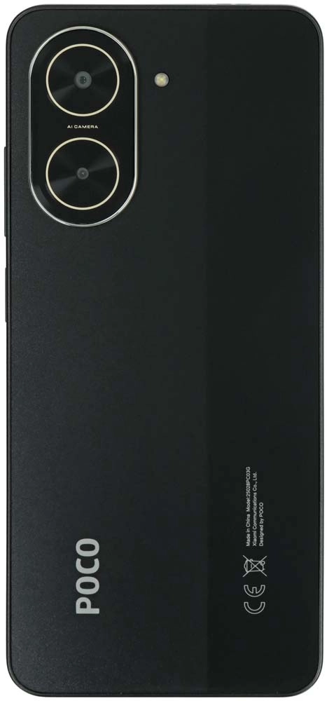 Смартфон Xiaomi Poco C71 4/128 ГБ, черный (Black) 25028PC03G