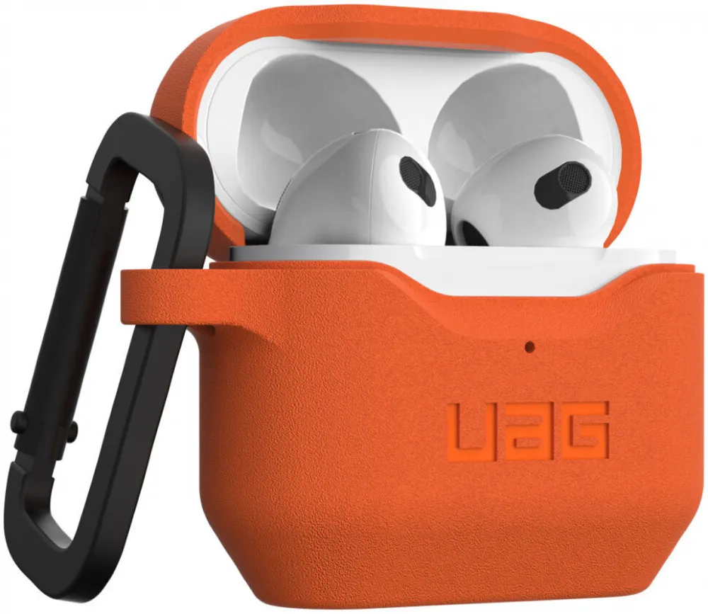 Чехол + карабин UAG Scout Case для Apple AirPods 3 Оранжевый