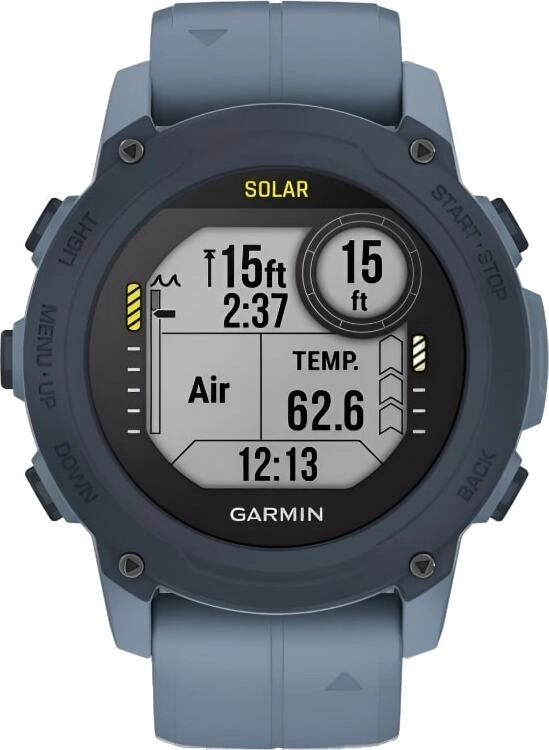 Смарт-часы Garmin Descent G1 Solar - 45 mm, Голубой