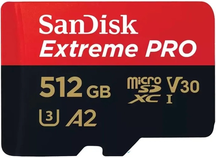 Карта памяти Sandisk Extreme Pro, 512 ГБ