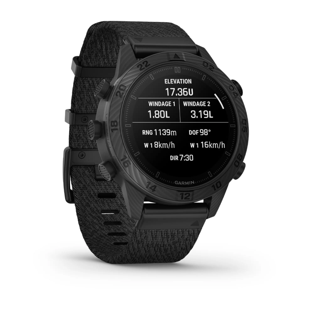 Смарт-часы Garmin MarQ Commander (Gen 2) Carbon Edition - 46 mm (010-02722-00)
