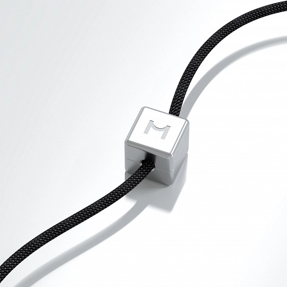 Магнитный кабель с утяжелителем Magssory Dice C, 2,4м Black