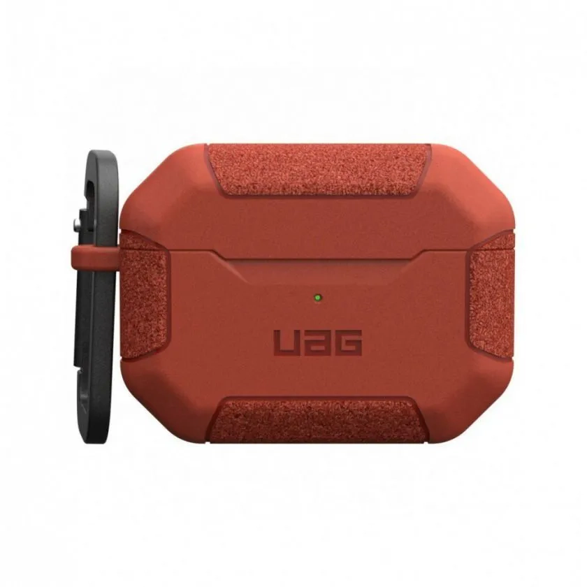 Чехол + карабин UAG Scout Case для Apple AirPods Pro 2 рыжый