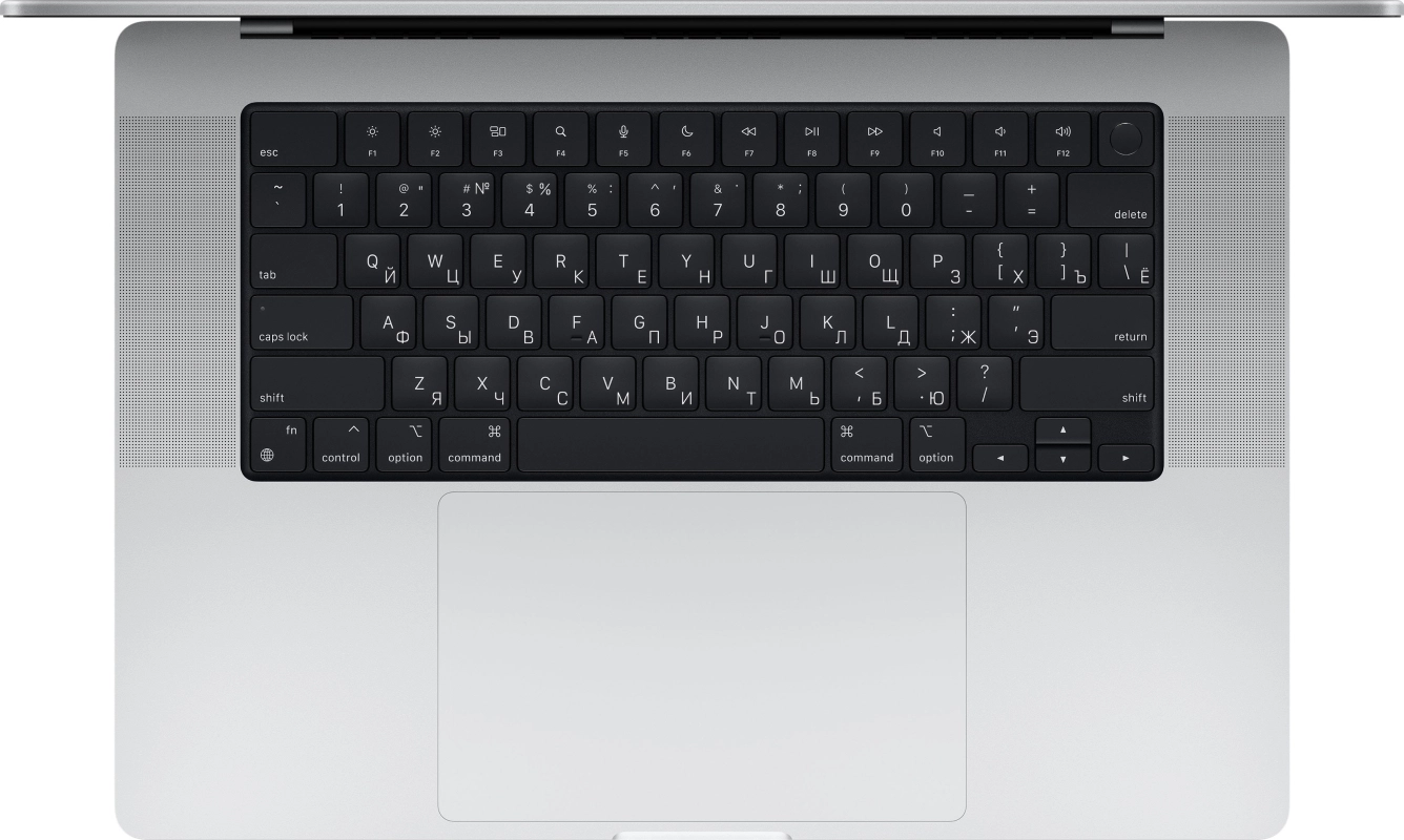 Ноутбук Apple MacBook Pro 16" M1 Max (2021) 10C CPU/16C GPU, 32 ГБ RAM, 1 ТБ SSD, Silver