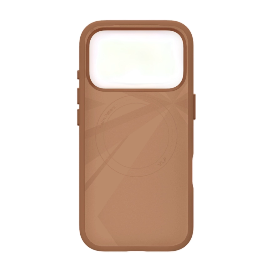 Силиконовый чехол MagSafe VLP Aster Pro Case для iPhone 17 Pro, Мокко