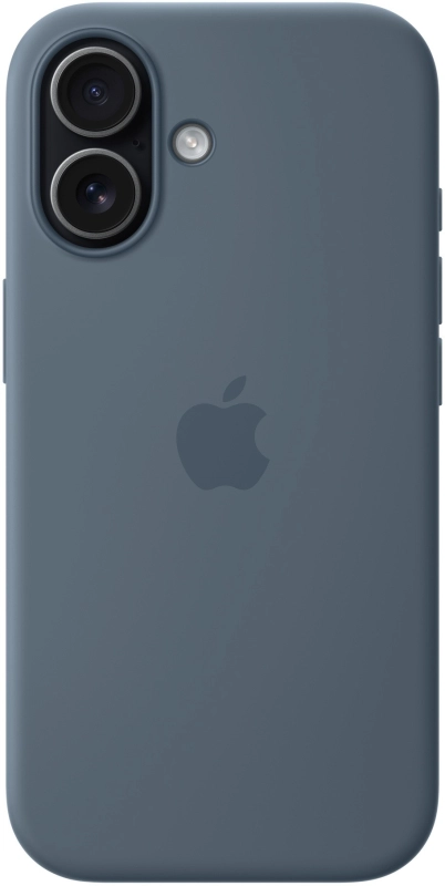 Чехол Apple для iPhone 17 Silicone MagSafe, Синий