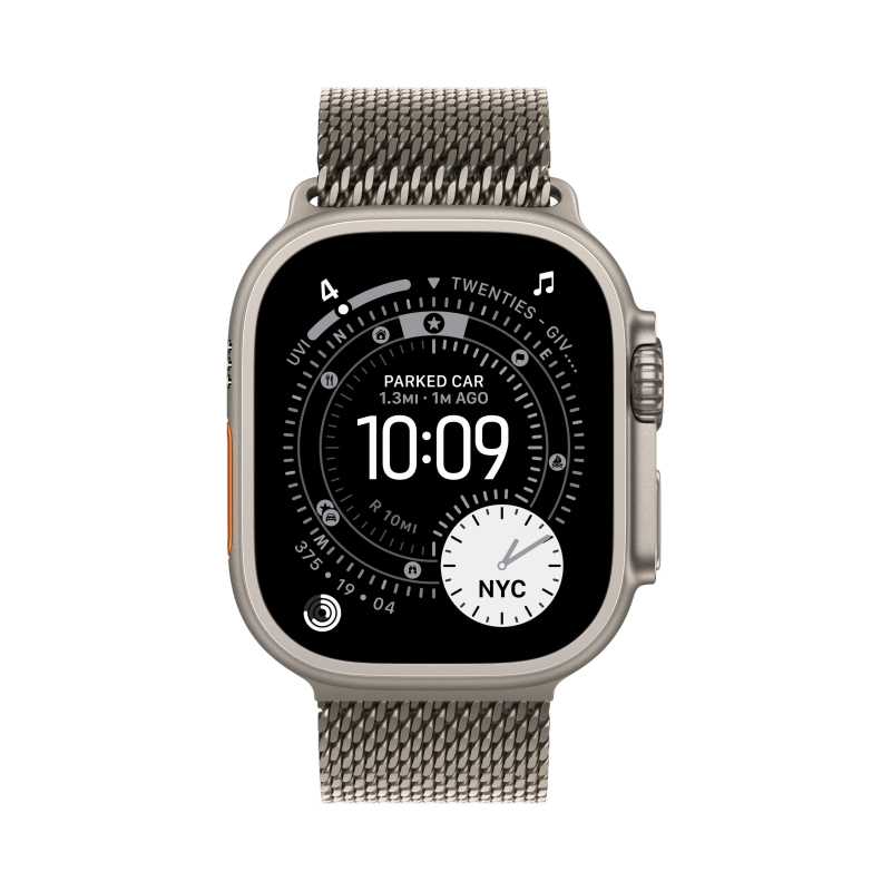 Смарт-часы Apple Watch Ultra 3 - 49 mm Natural Titanium Milanese Loop | Natural Titanium M