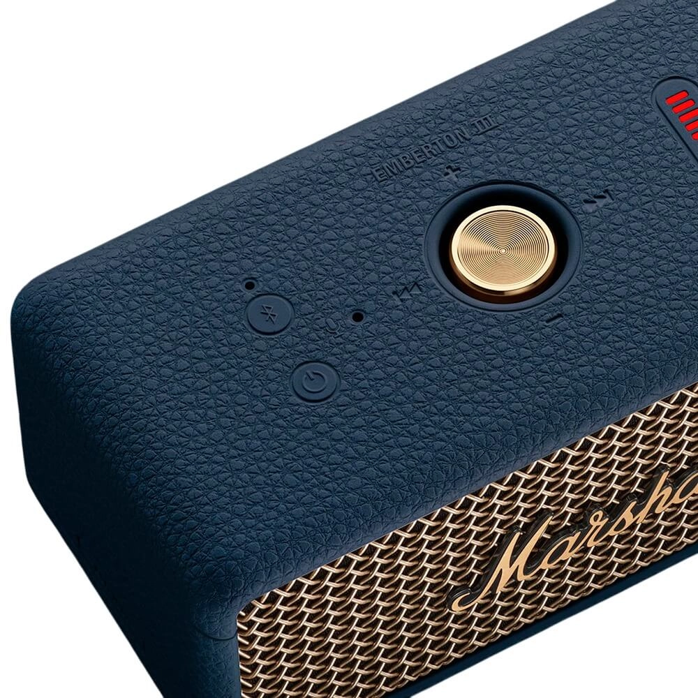 Портативная колонка Marshall Emberton III, (Midnight Blue | Синий)