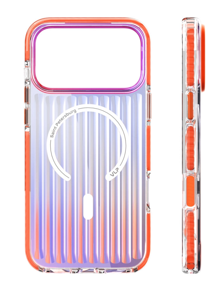 Чехол VLP Pulse Case с MagSafe для iPhone 17 Pro Max Оранжевый