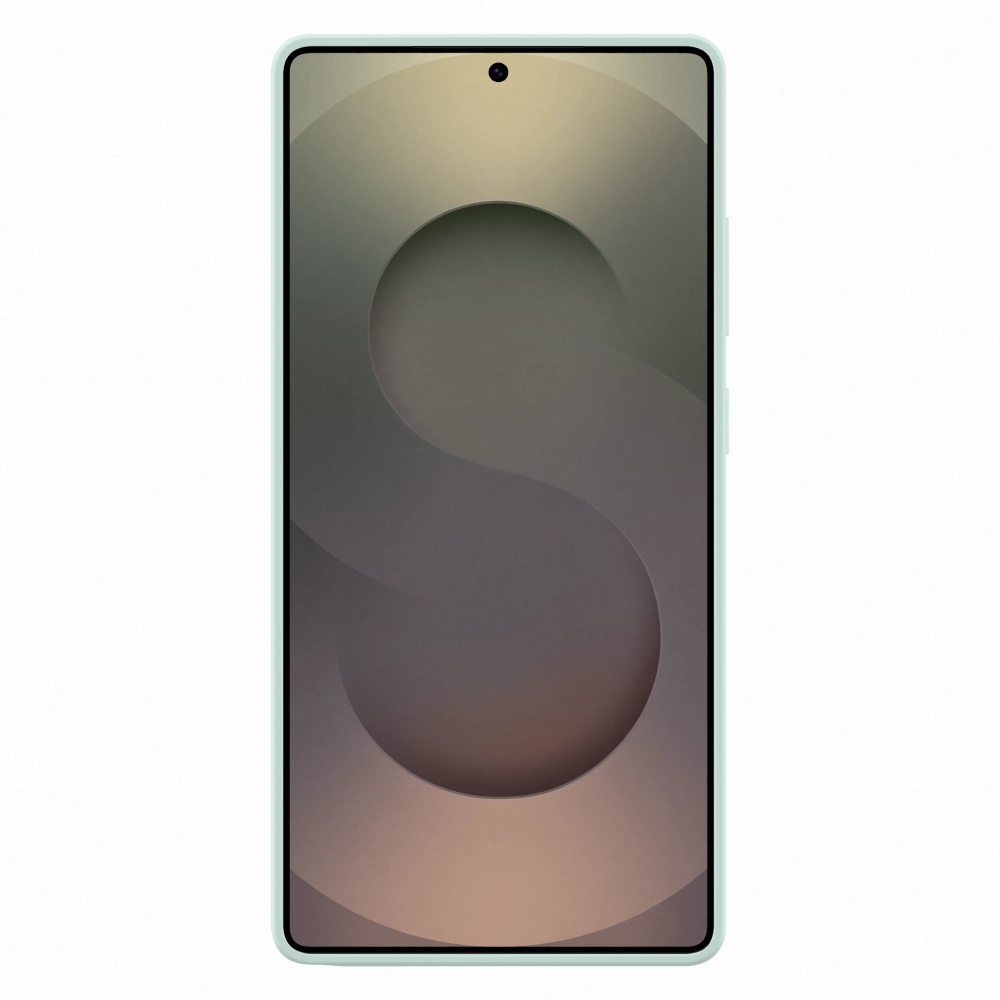 Чехол Samsung Silicone Case Samsung S25 Ultra Мятный