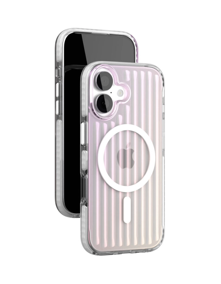 Чехол защитный VLP Pulse Case MagSafe для iPhone 17, Перламутровый