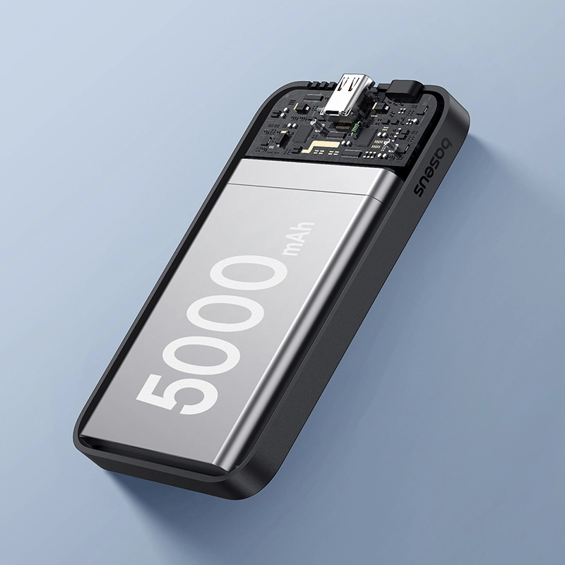 Внешний аккумулятор с беспроводной зарядкой Baseus Magnetic 5000mAh 20W P10022106112-02