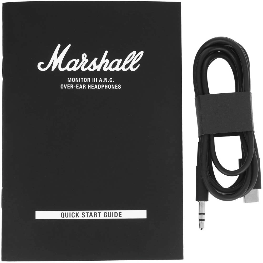 Беспроводные-проводные наушники Marshall Monitor III A.N.C. черный