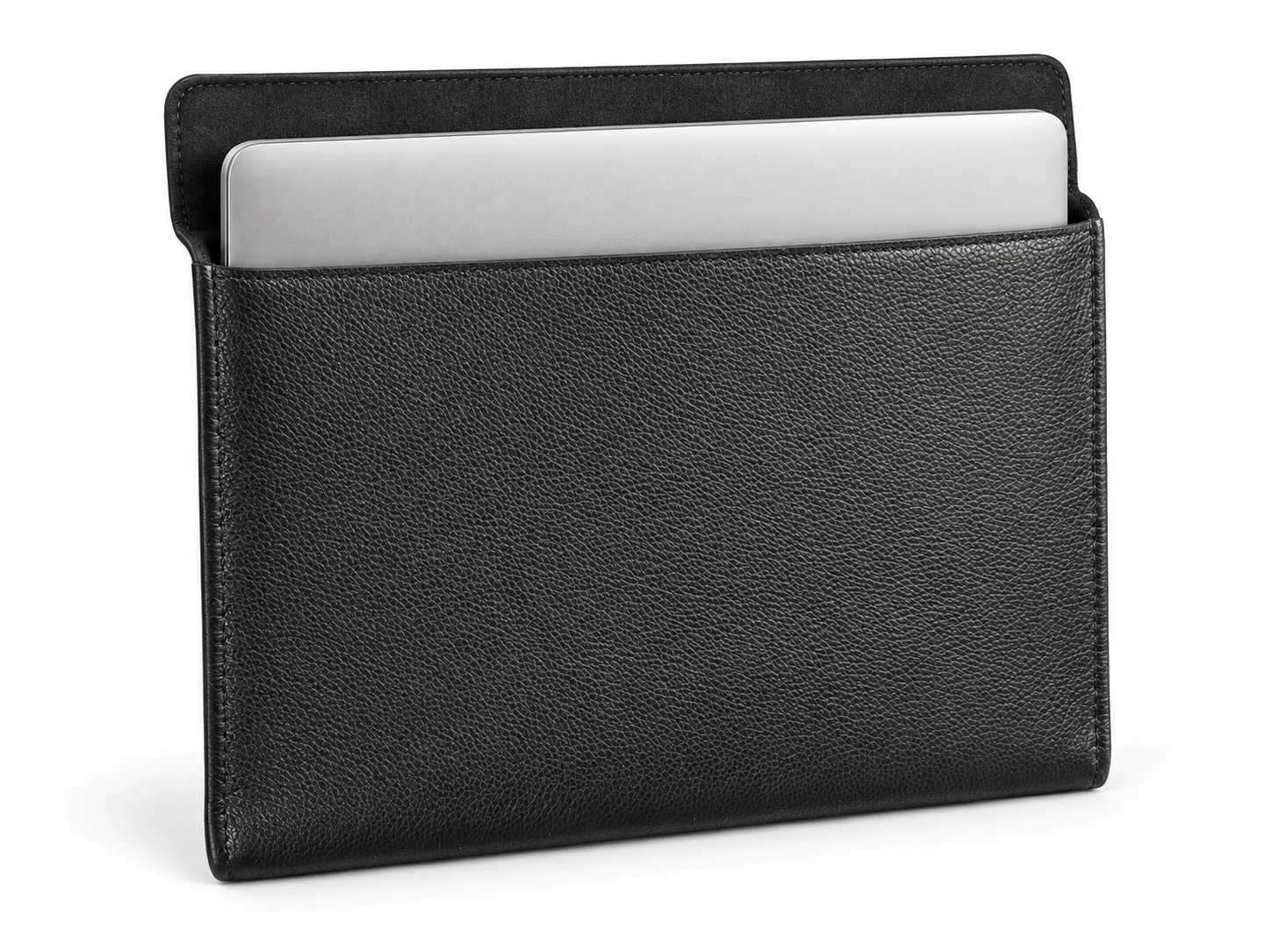 Чехол Alexander для Apple MacBook Pro 13 кожаный,  Черный
