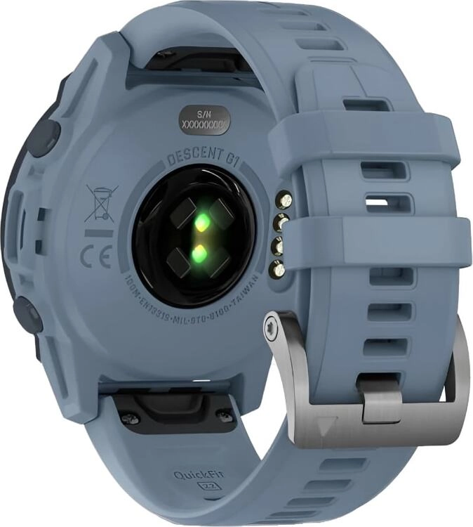 Смарт-часы Garmin Descent G1 Solar - 45 mm, Голубой