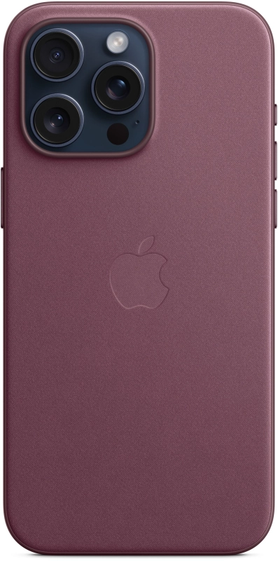 Чехол Apple MagSafe FineWoven для iPhone 15 Pro Max, шелковица