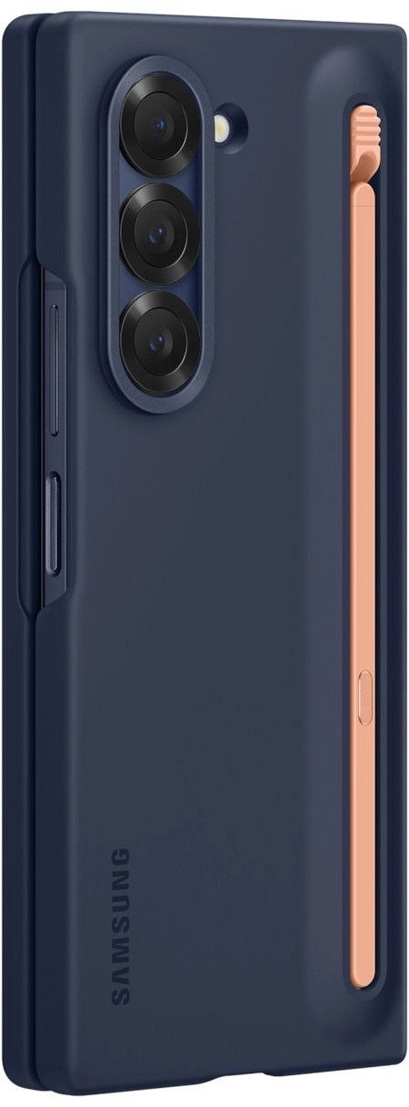 Чехол Samsung S Pen Case для Samsung Z Fold 6 Темно-синий