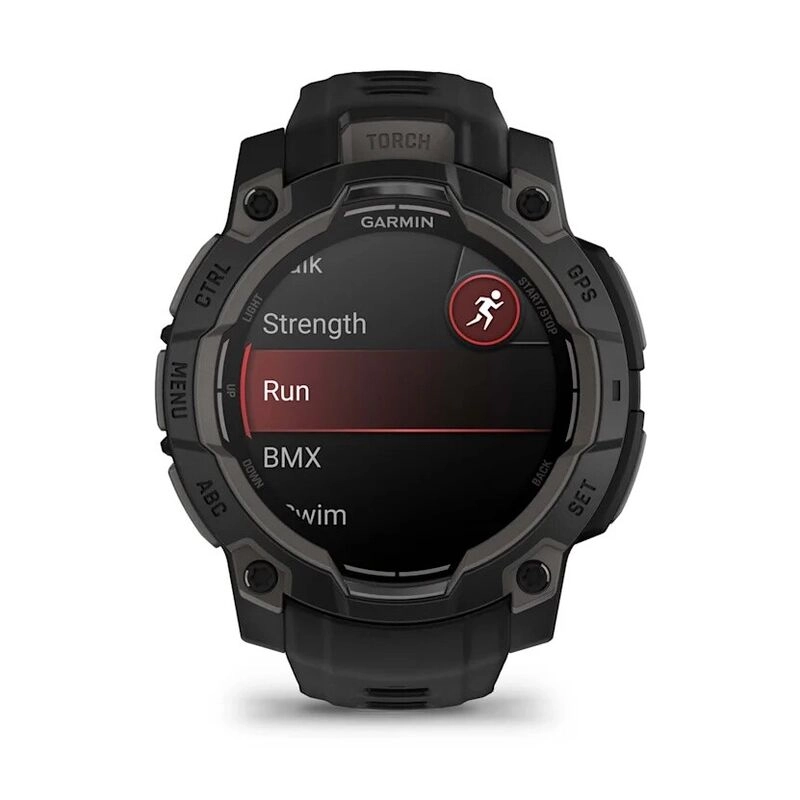 Часы Garmin Instinct 3 45 mm AMOLED, Black 010-02936-00