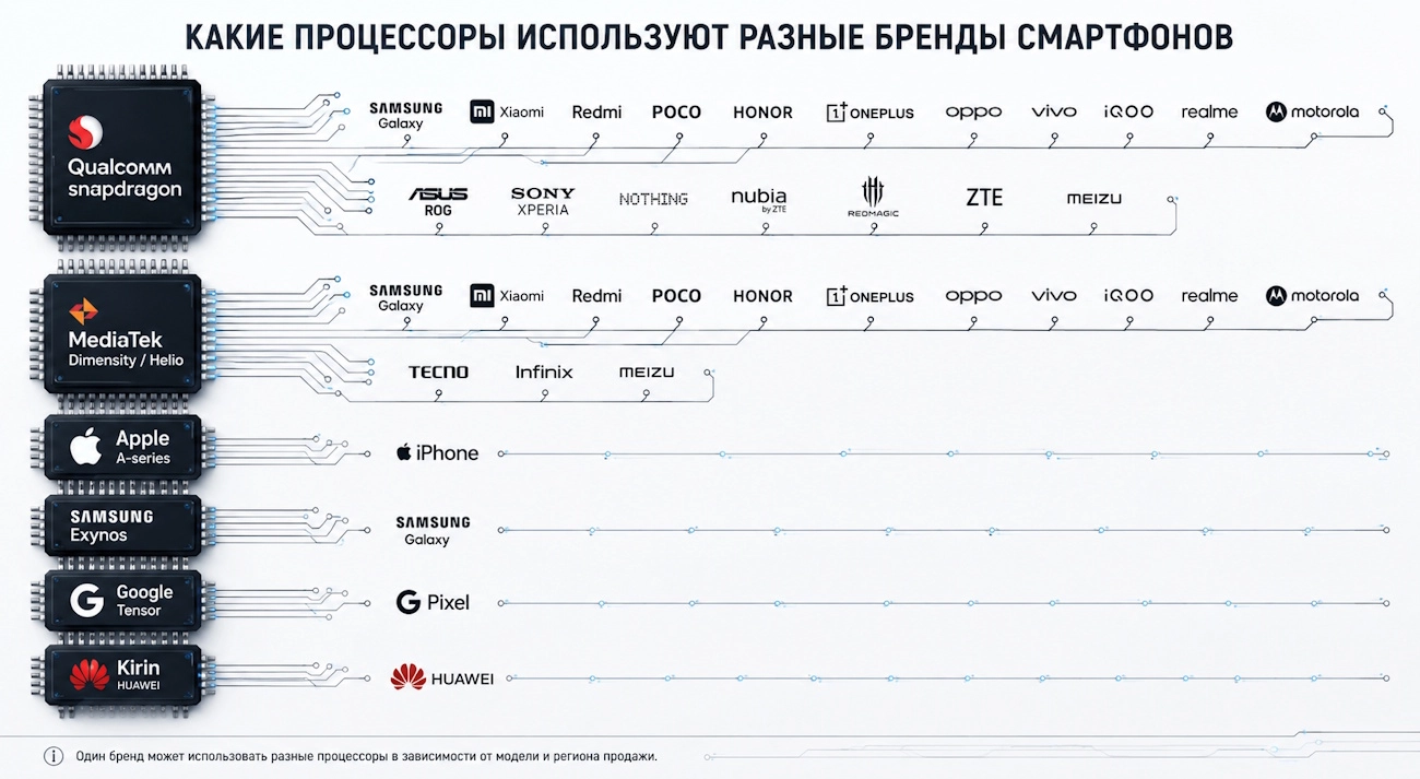 Чипы и смартфоны