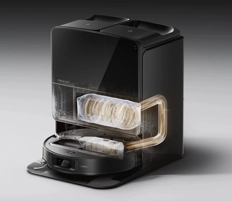 Saros Z70 автоочистка