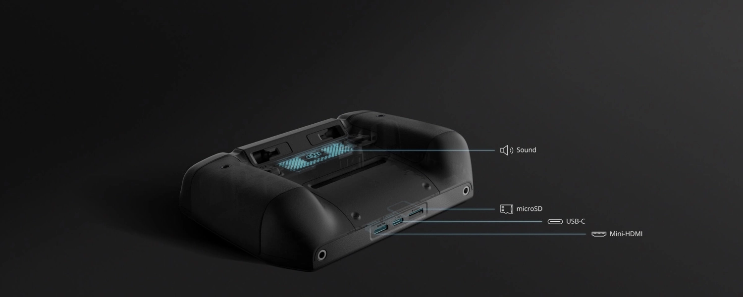 Пульт DJI RC Pro: разъемы