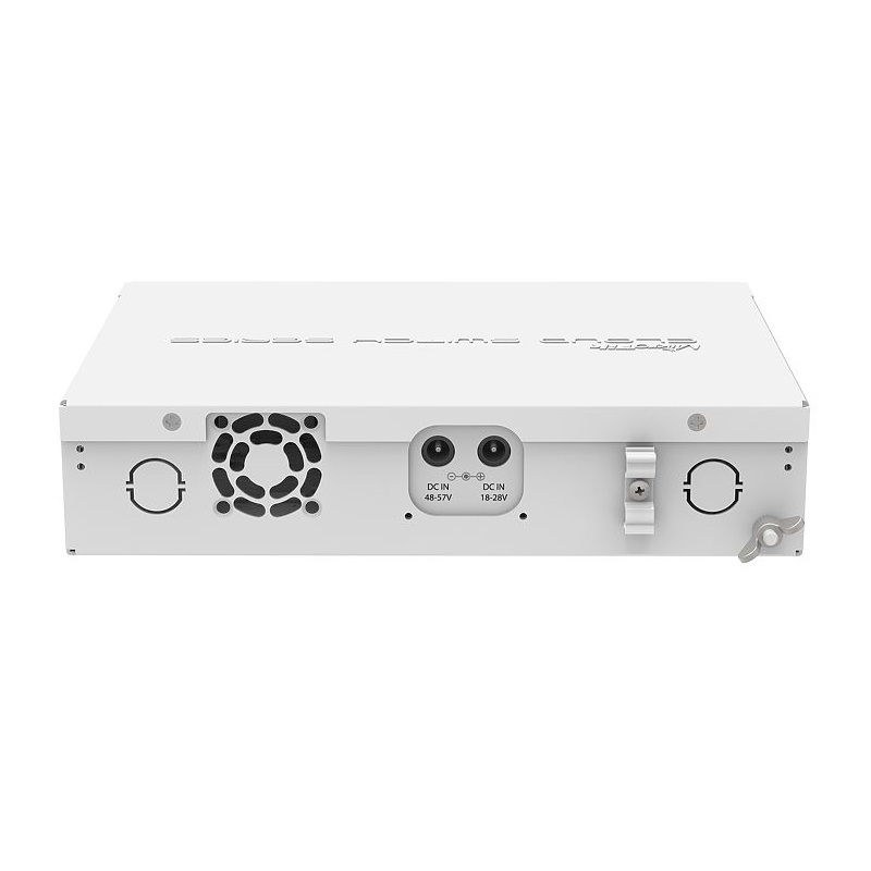 Коммутатор MikroTik CRS112-8P-4S-IN, 12 портов PoE, 10/100/1000 Мбит/с, управляемый L3