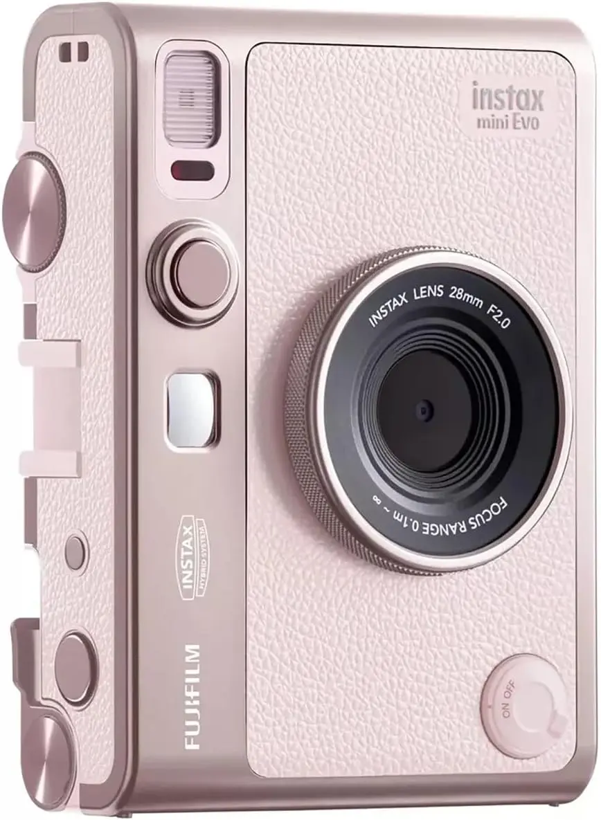 Фотоаппарат FujiFilm Instax mini Evo, Светло-розовый