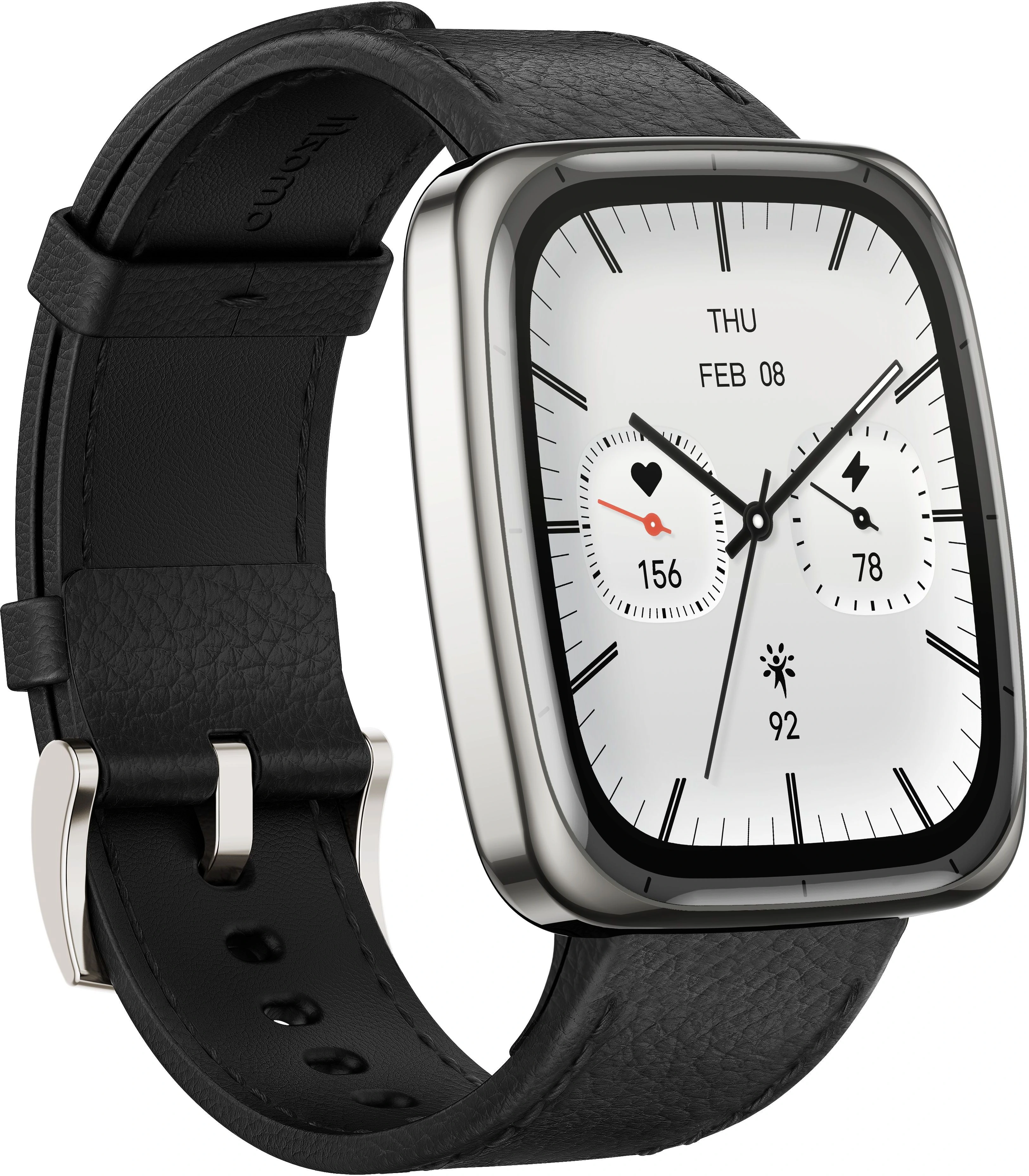 Смарт-часы Amazfit Active 2S Black Leather