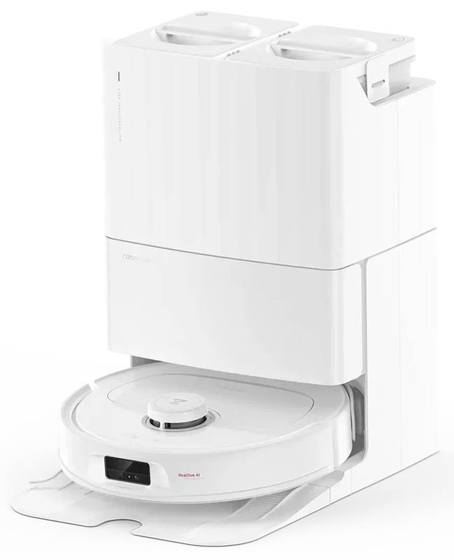 Робот-пылесос Roborock Qrevo MaxV, Белый