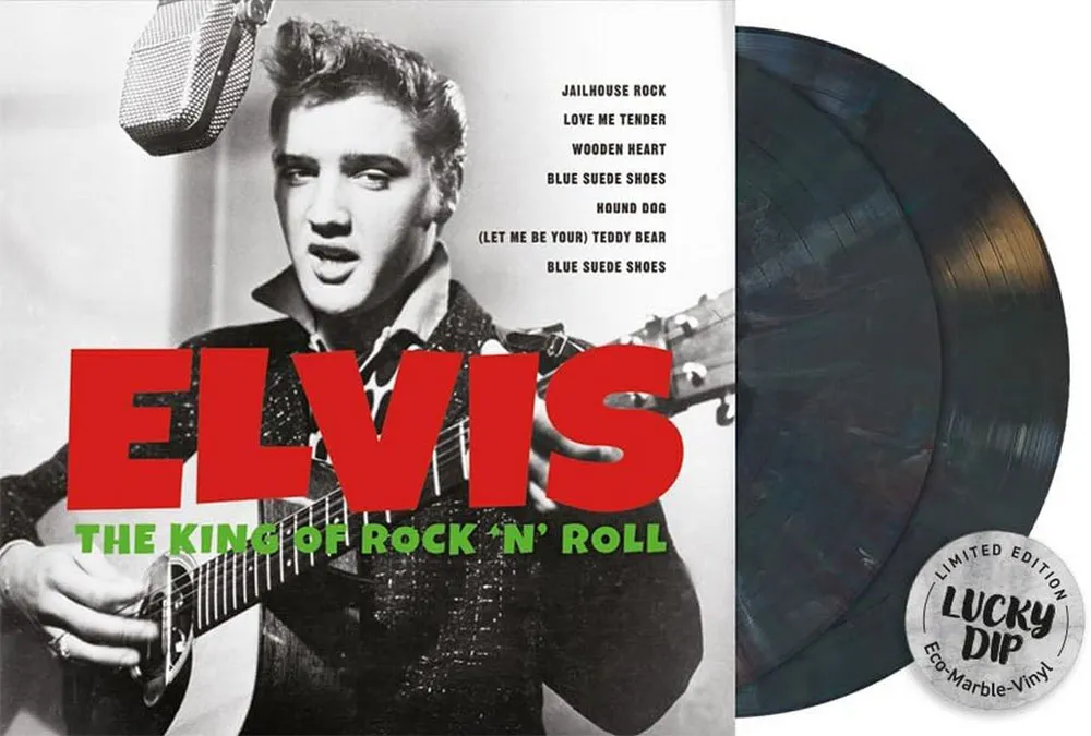 Виниловая пластинка PRESLEY ELVIS - The King Of Rock N Roll (Lucky Dip Marble)