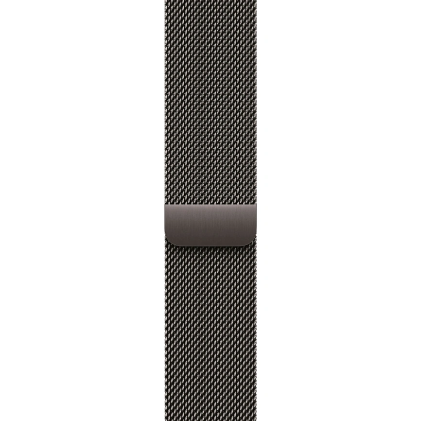 Смарт-часы Apple Watch S10 - 46 mm Титановый корпус | ремешок Milanese Loop | цвет Slate Gray, M/L