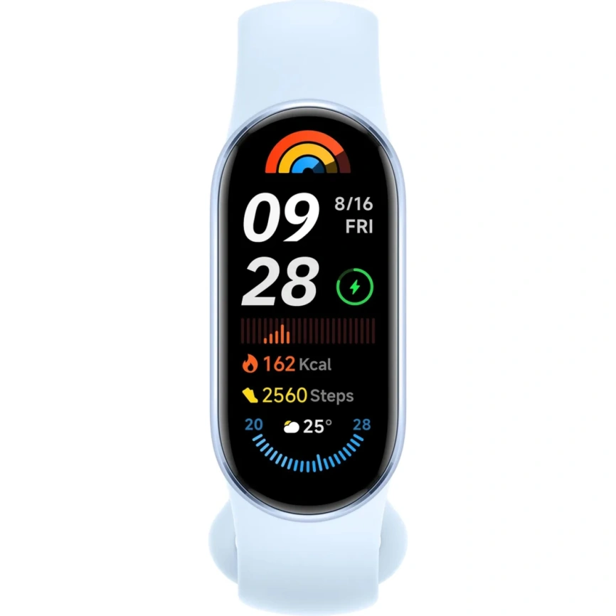 Фитнес-браслет Xiaomi Mi Smart Band 9, цвет Голубой