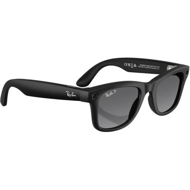Умные очки Ray-Ban Wayfarer Gen 2 RW4012 (Gen2), Matte Black / Polar Gradient Graphite, размер L