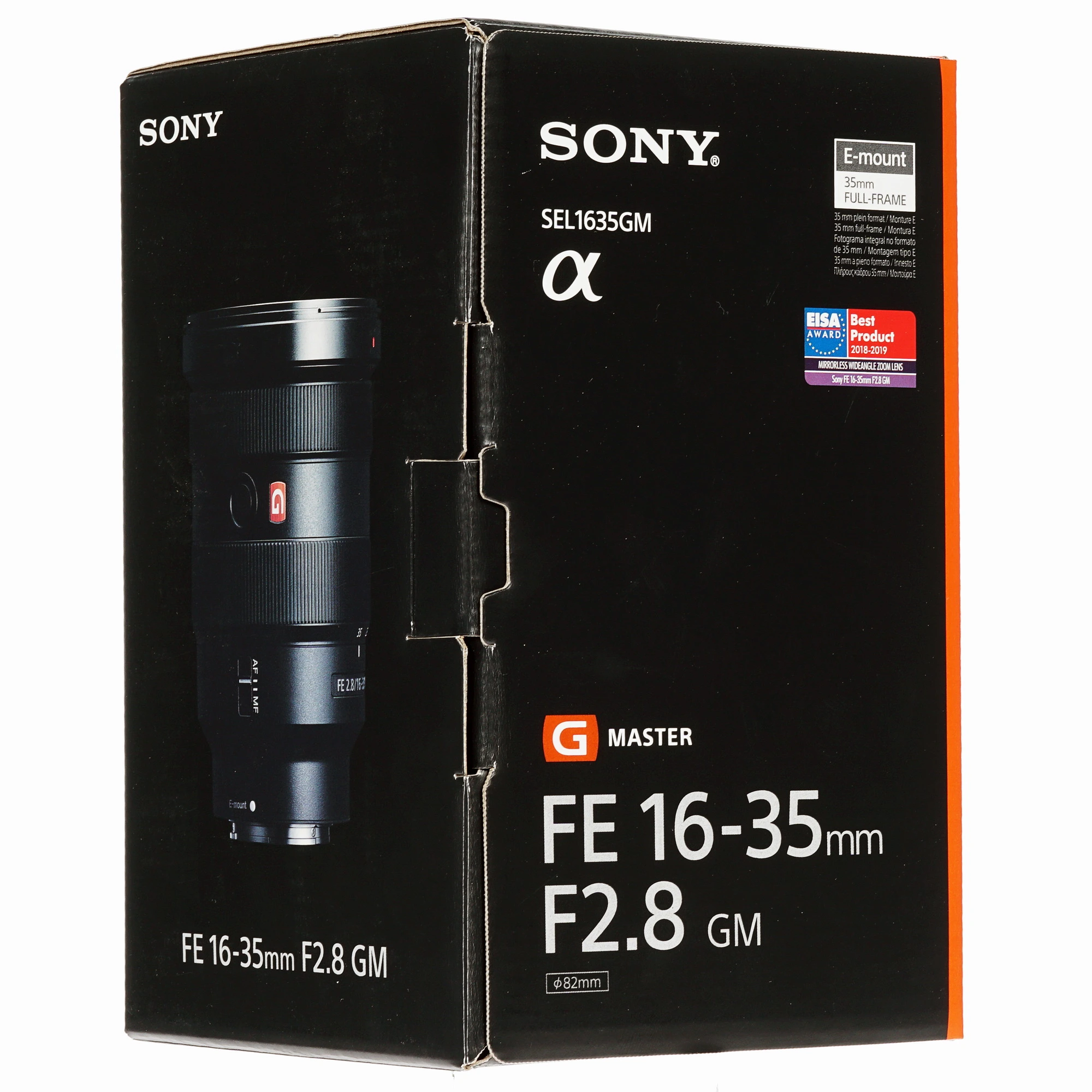 Фотообъектив Sony G Master 16–35 мм f/2.8 G Master Sony E черный