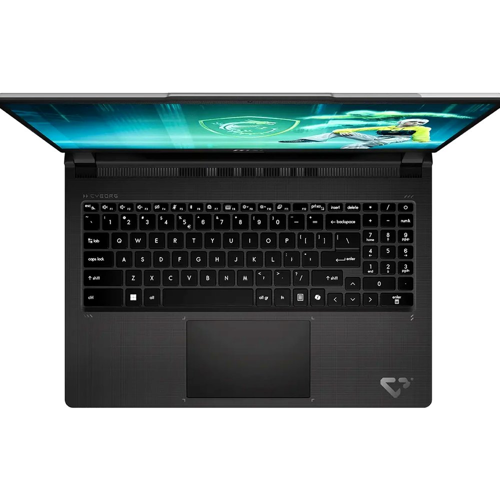 Ноутбук MSI Cyborg 15 C13WE-230XRU (15.6", Intel Core i5 13420H, 16 ГБ, 512 ГБ SSD, RTX 5050 8 ГБ, 144 Гц) 9S7-15T121-230, серый
