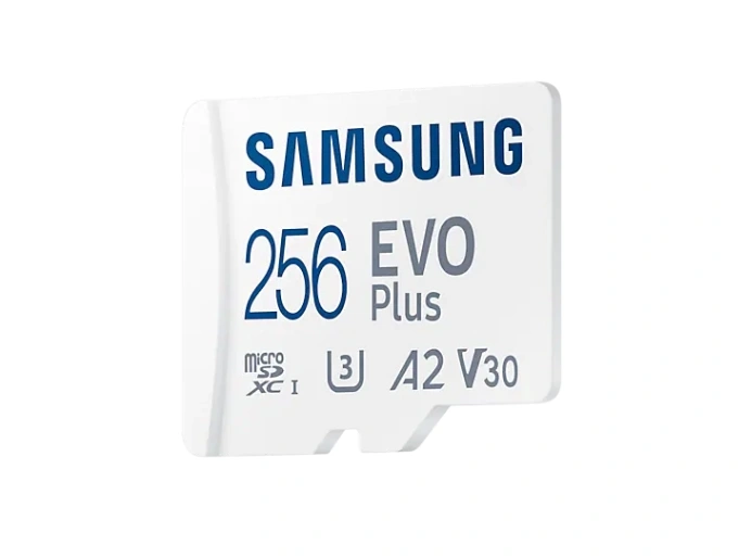 Карта памяти Samsung EVO Plus 256GB MicroSDXC Class 10/UHS-I/U3/130Мб/с MB-MC256KA