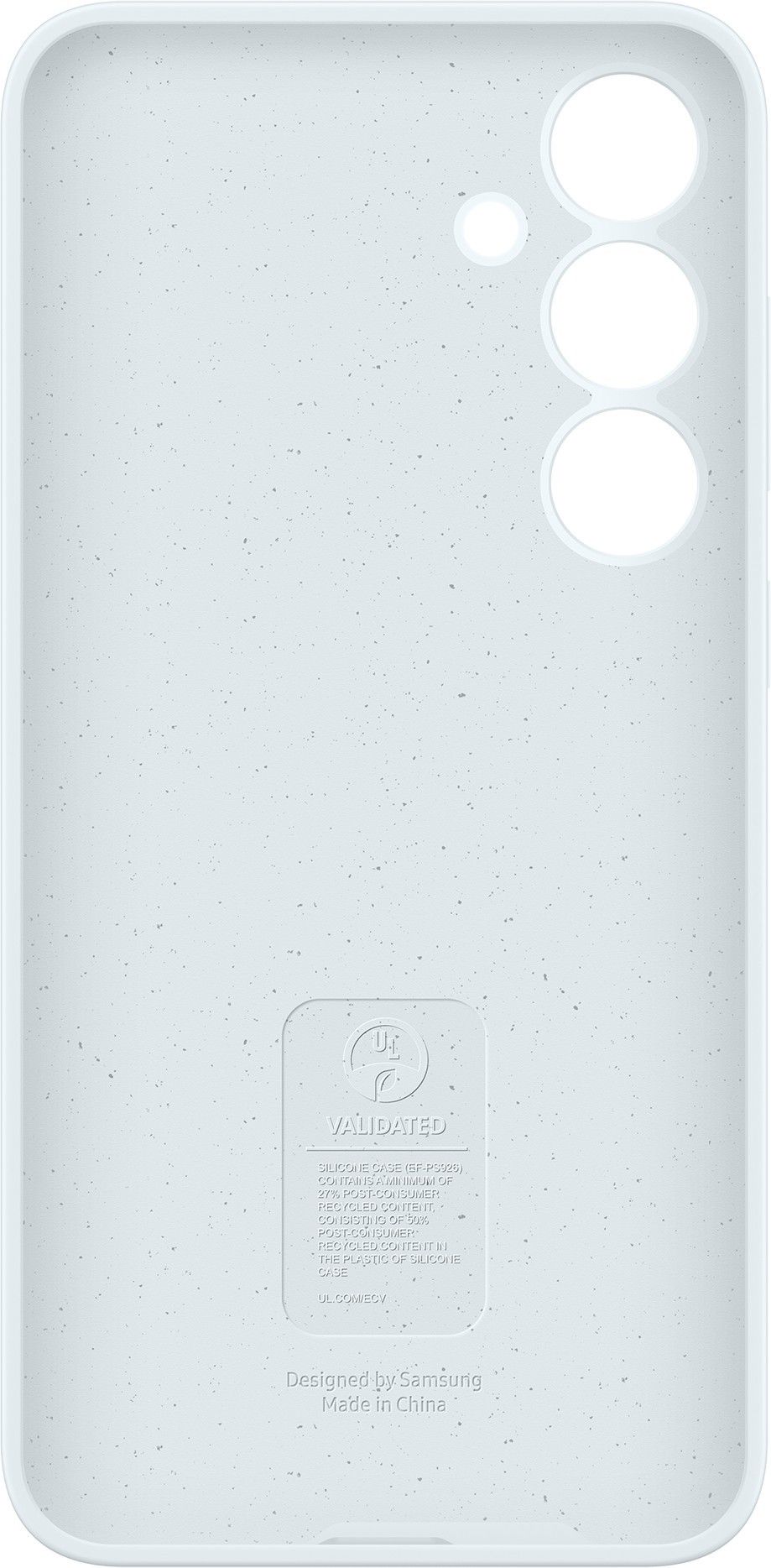 Чехол Samsung Silicone Case S24+, цвет Белый