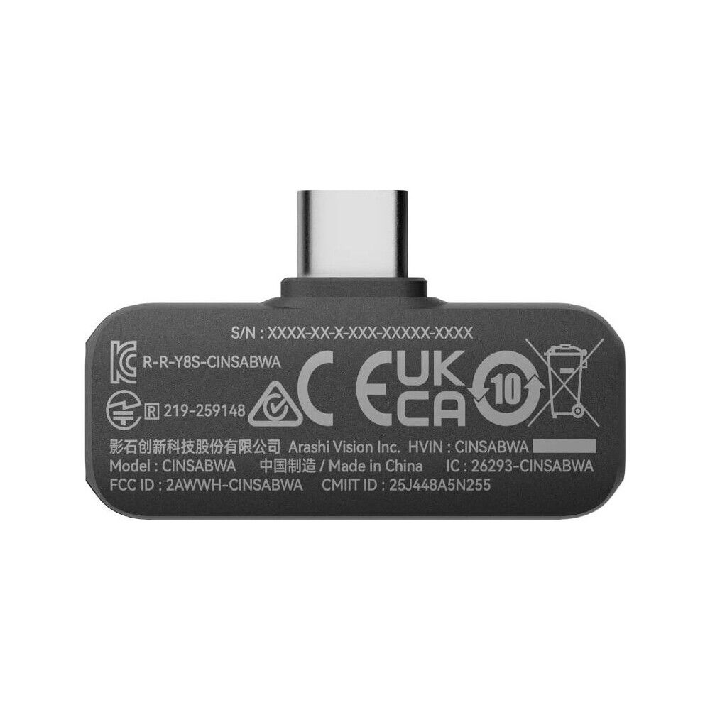 Беспроводной микрофон для экшн-камер и смартфонов Insta360 Mic Air (1 TX + 1 RX)