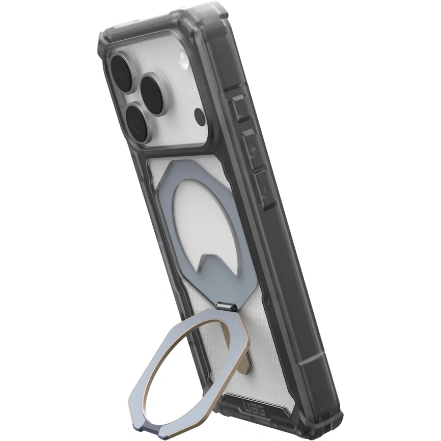 Чехол UAG MagSafe Plasma XTE Case для iPhone 17 Pro Тонированный/титан