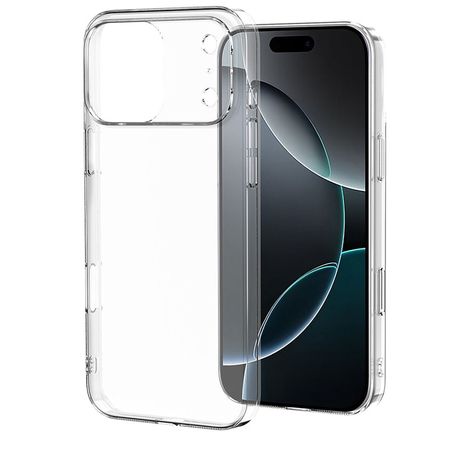 Чехол Hoco Light для iPhone 17 Pro Max, прозрачный