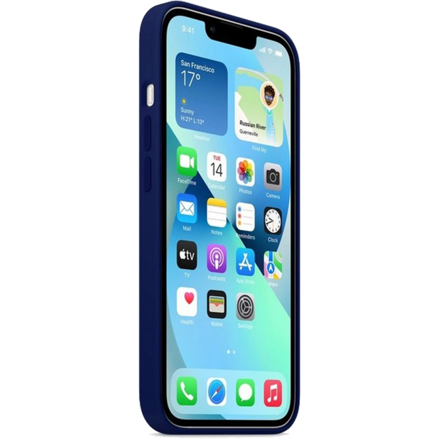 Накладка силиконовая MItrifON для iPhone 13 Pro (20558) Ultramarine