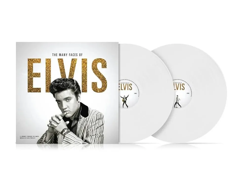 Виниловая пластинка MANY FACES OF - Elvis (White)