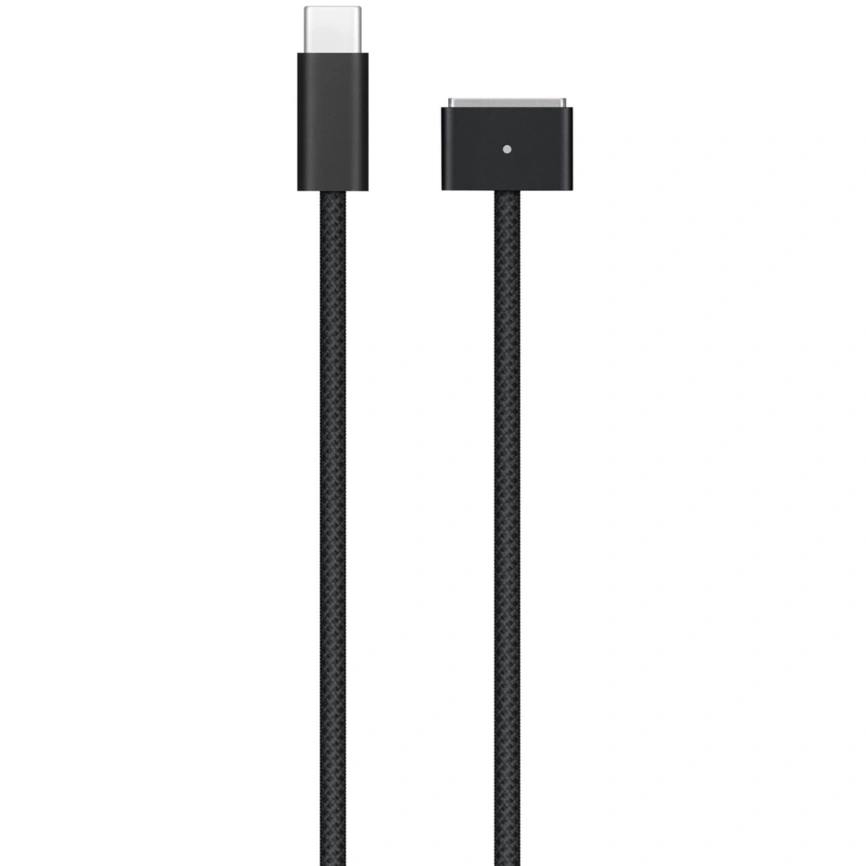 Кабель с оплёткой Apple USB-C — MagSafe 3 (2 м) Space Black