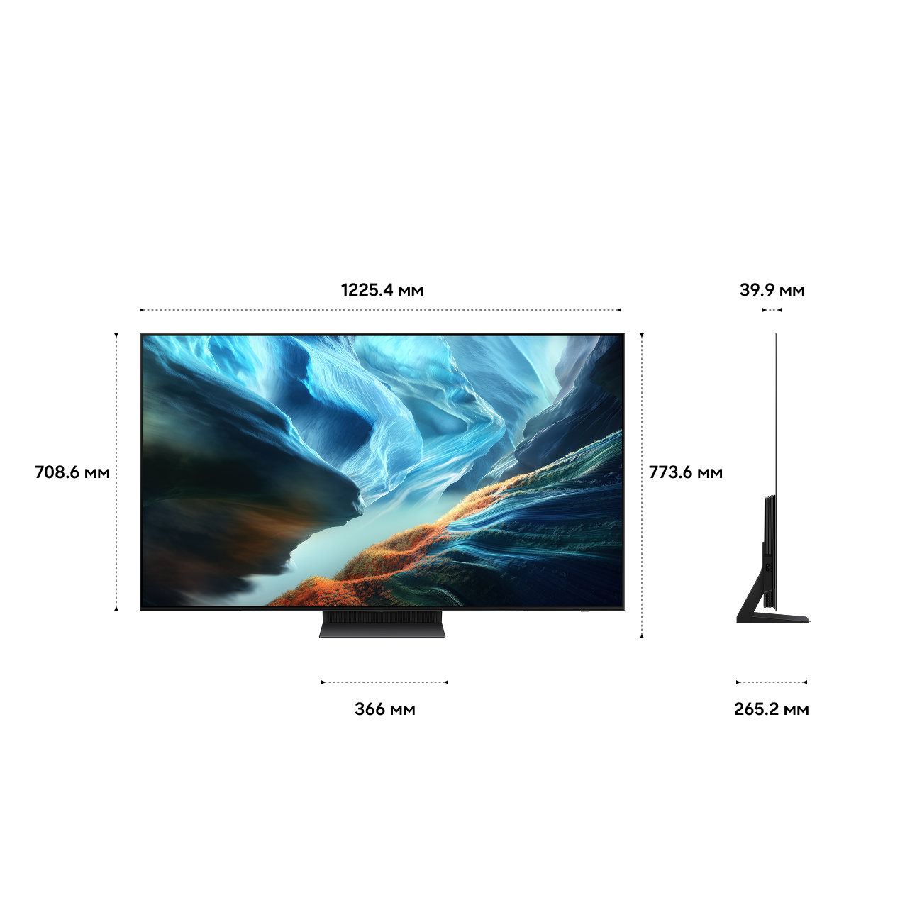 Телевизор Samsung QE55S90HA 55" (138 см) черный