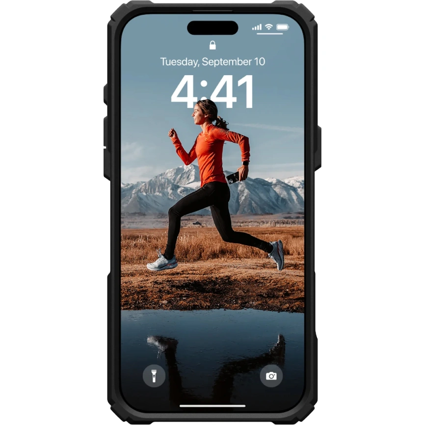 Чехол UAG Plasma XTE для iPhone 16 Pro, черный/прозрачный