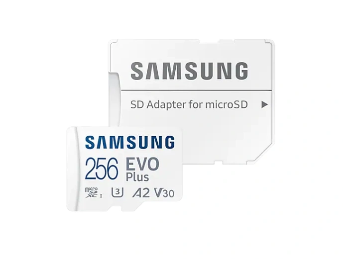 Карта памяти Samsung EVO Plus 256GB MicroSDXC Class 10/UHS-I/U3/130Мб/с MB-MC256KA