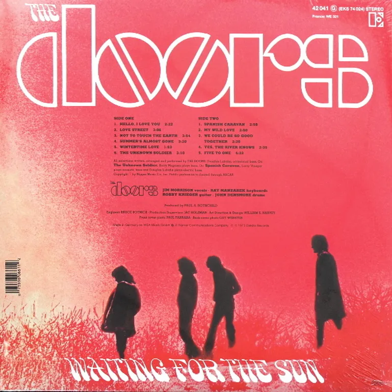 Виниловая пластинка DOORS - Waiting For The Sun