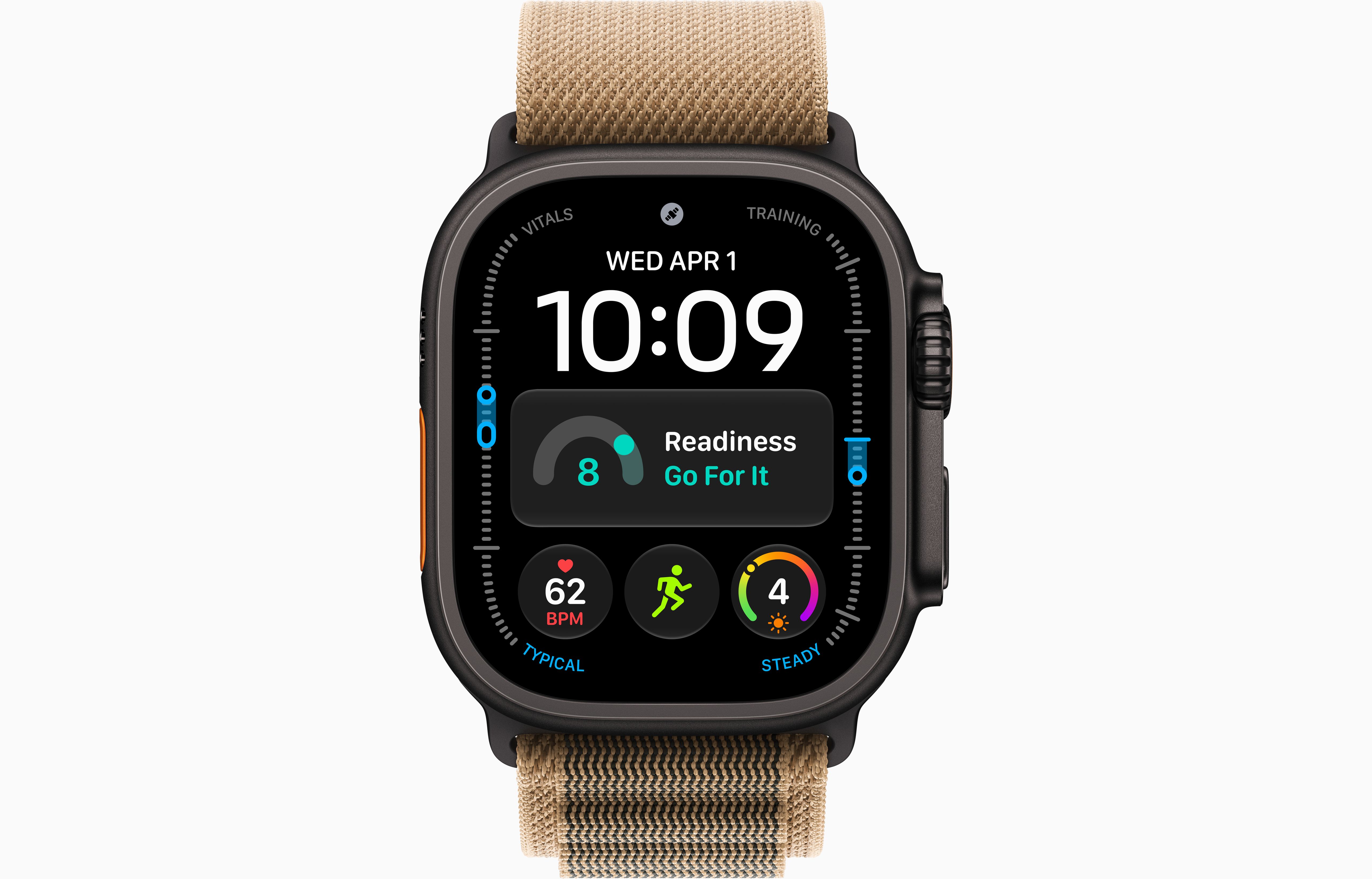 Смарт-часы Apple Watch Ultra 4, 49 мм, GPS + Cellular, Titanium Black, Alpine Loop Desert, S