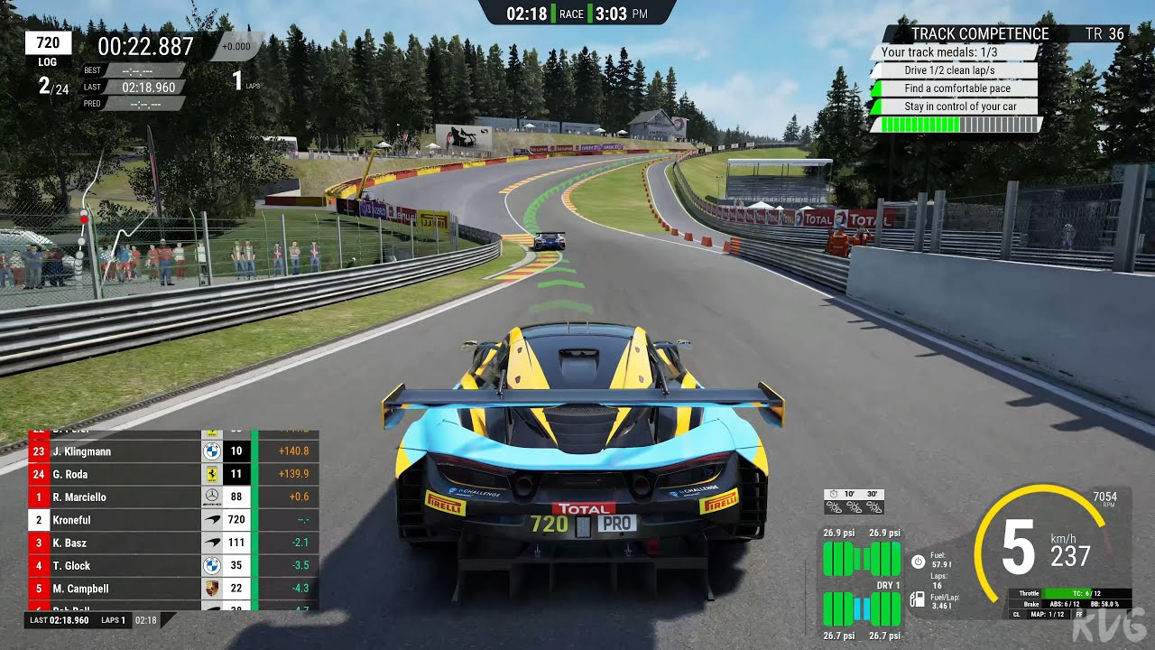Игра Assetto Corsa Competizione, русские субтитры (PS5)