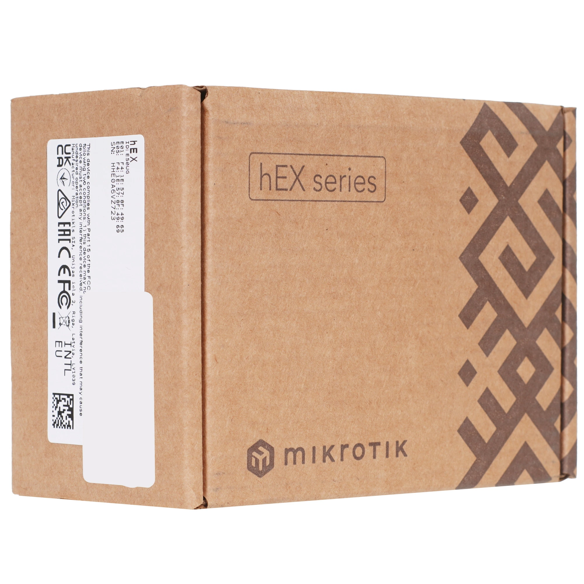Беспроводной маршрутизатор MikroTik hAP ax², Wi-Fi 6 (802.11ax), 1800 Мбит/с, 1 Гбит/с (C52iG-5HaxD2HaxD-TC)